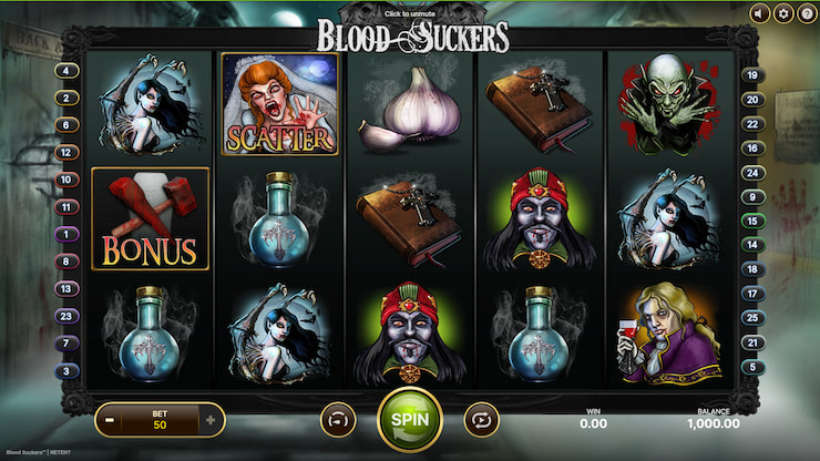 Blood Suckers Video Slot