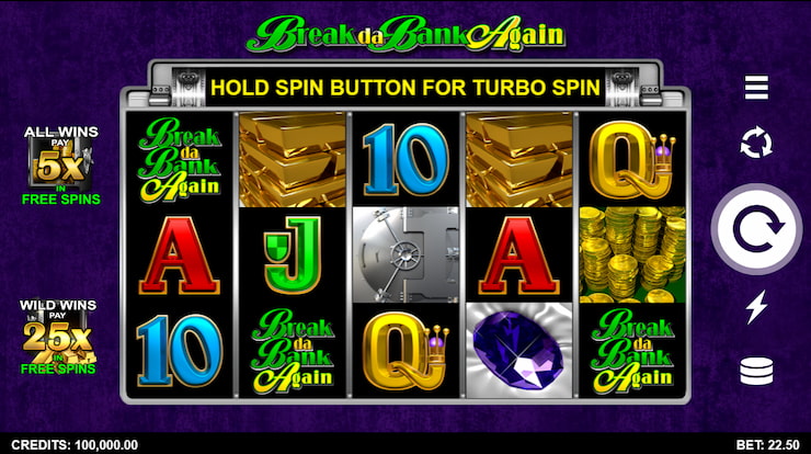 Break Da Bank Again Classic Slot