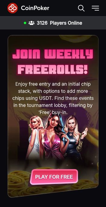 Coinpoker Freeroll Tournaments at online casino in Ohio