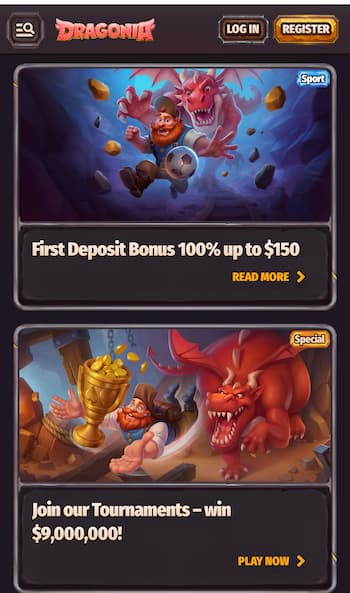 Dragonia gigadat casino promotions