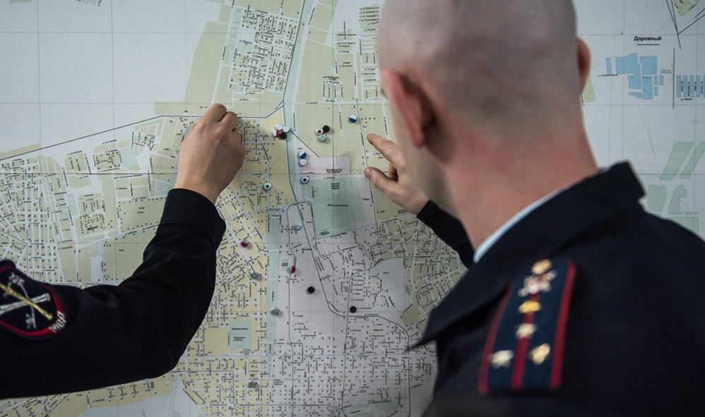 Krasnodar police officers.