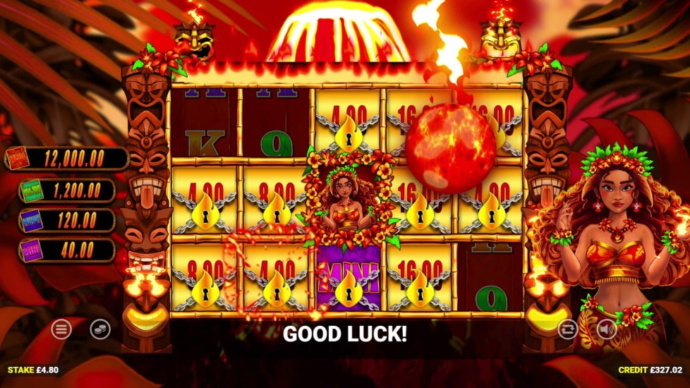 Lava Lock game screenshot