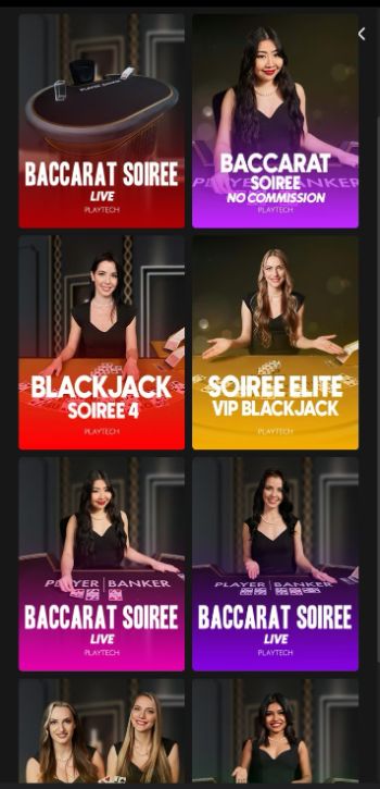 Lucky Block Casino Live Dealer Games