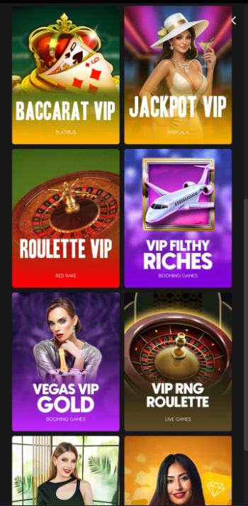 Lucky Block Casino VIP Games