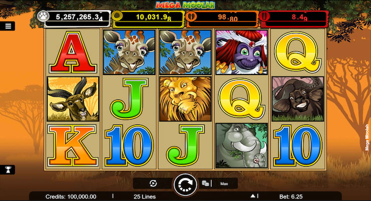 Progressive Jackpot Slot - Mega Moolah
