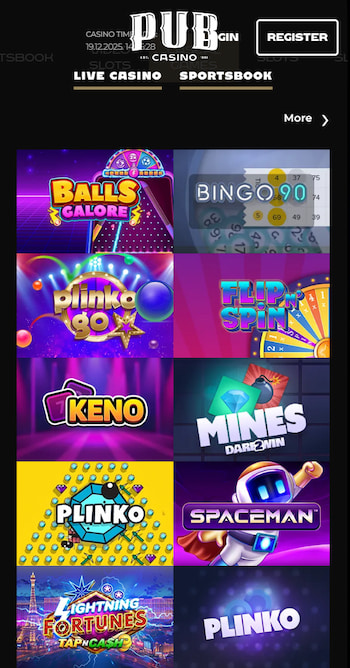 Pub Casino Casual Games