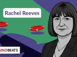 Effect of Rachel Reeves’ Budget 2025 on UK Gambling An illustrated woman appears beside casino chips