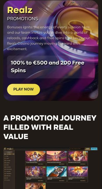 Realz Casino Promotions