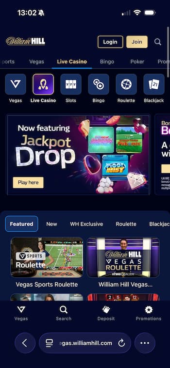 William Hill Home Lobby