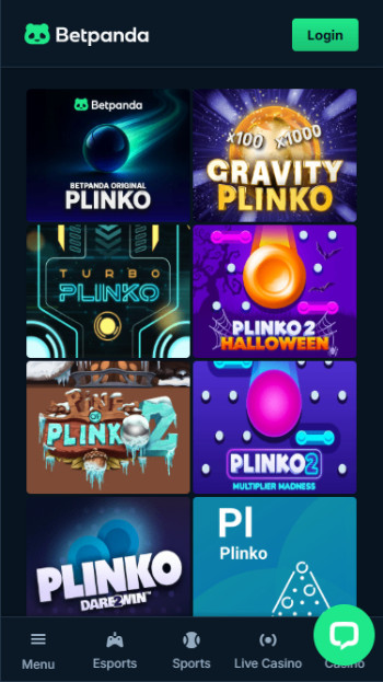 betpanda plinko games