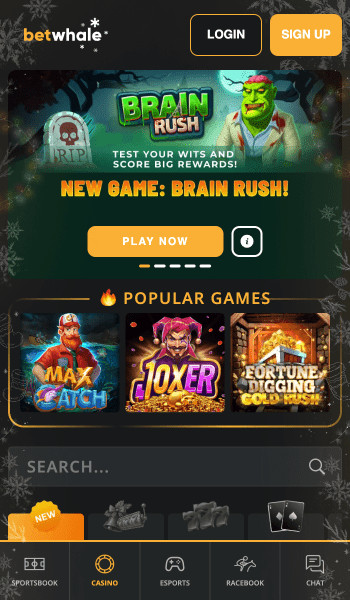 BetWhale ohio casino homepage