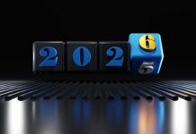 Update on California Sweepstakes Casino Exits: What Do We Know? A digital display showing the year 2025 transitioning forward