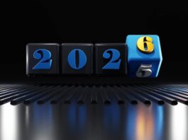 Update on California Sweepstakes Casino Exits: What Do We Know? A digital display showing the year 2025 transitioning forward