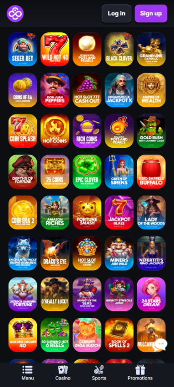 coincasino jackpot games