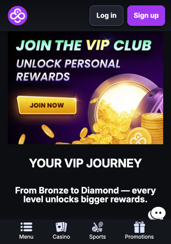 CoinCasino PayID VIP rewards