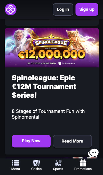 CoinCasino promotions page