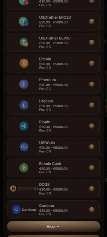Crownplay banking options