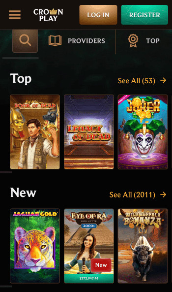 Crownplay game lobby