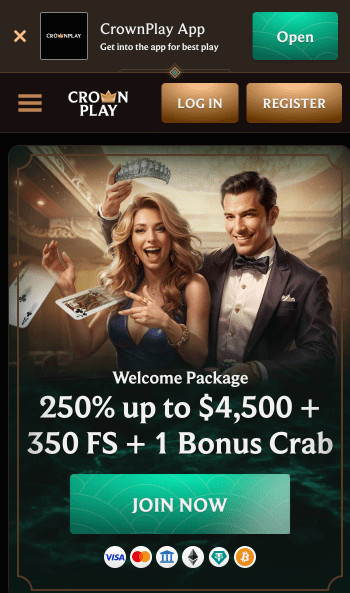 Crownplay homepage