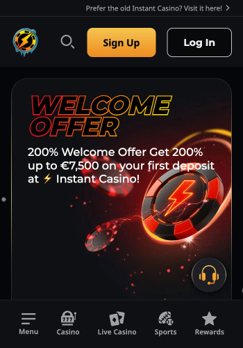 Instant jeton casino homepage