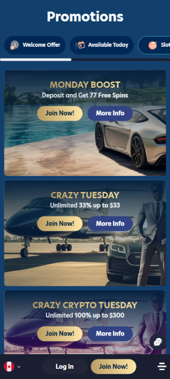 lucky dreams slots promos