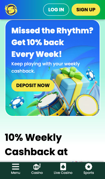 Samba Slots cashback