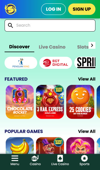 Samba Slots game lobby