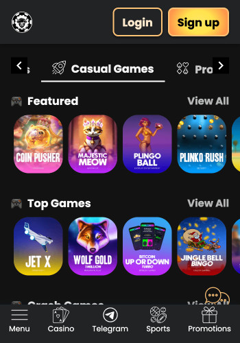 WSM Casino casual games