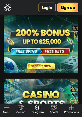 WSM Casino homepage