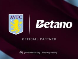End of an Era: Betting Companies Hit Closing Stretch as Front-of-Shirt Sponsors in Premier League Aston Villa jersey with Betano as front-of-shirt sponsor