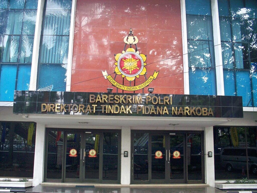 Bareskrim Polri offices.