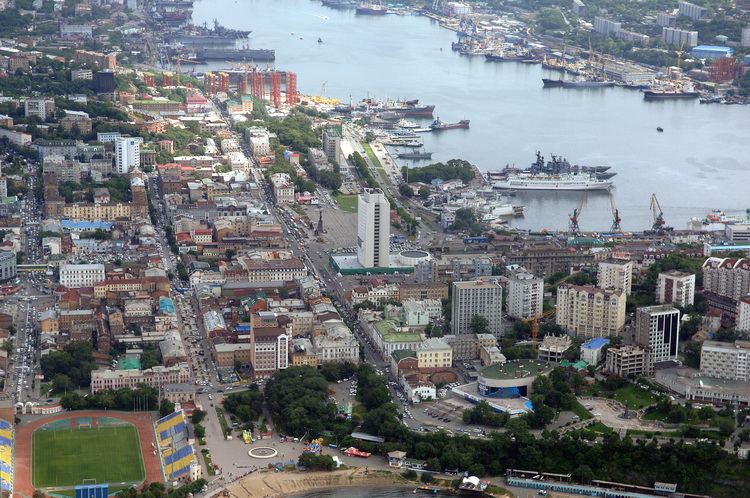 Central Vladivostok, in Russia’s Far East.