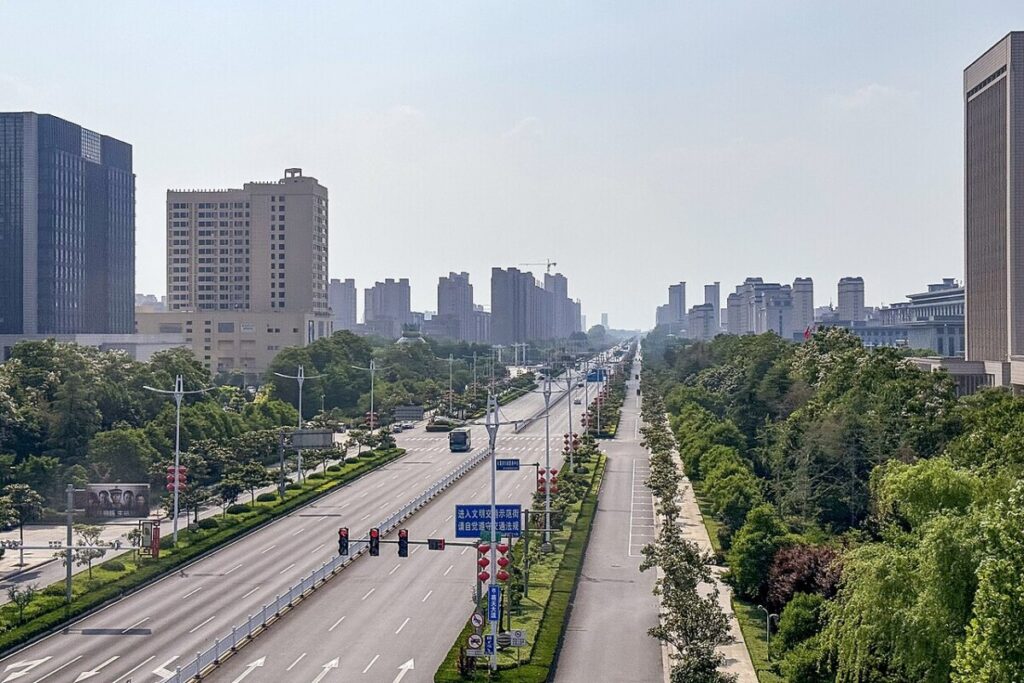 Changge, Henan Province, China.