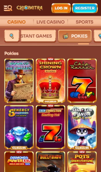 Cleobetra pokies