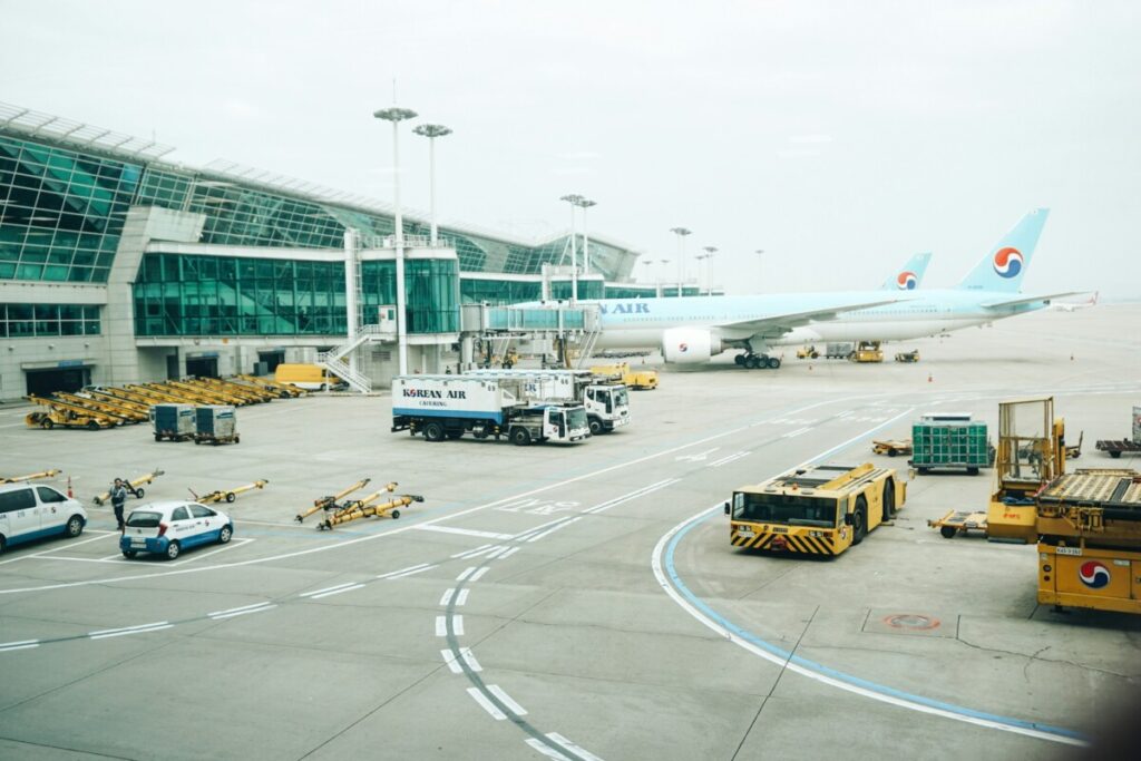 Incheon International Airport, South Korea’s biggest air terminal.