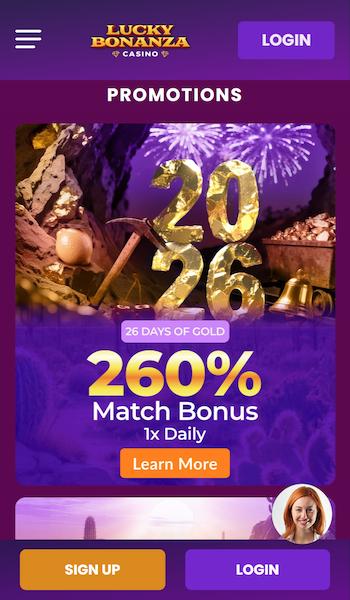 Lucky Bonanza bonuses