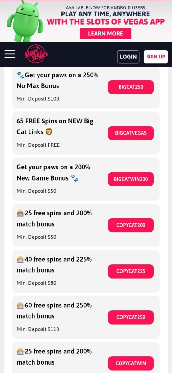 Best Free Spin No Deposit Bonus: Slots of Vegas