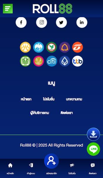 Roll88 payments Thai