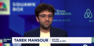 Kalshi CEO Backs Insider Trading Ban as Prediction Markets Face Scrutiny Tarek Mansour, founder and CEO of Kalshi, appears on CNBC’s Squawk Box during a televised interview.