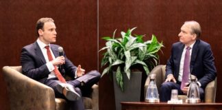 Michael Selig speaks during a public discussion at a CFTC event in Washington, D.C.