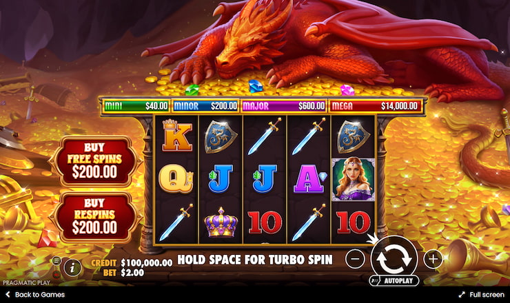 Sleeping Dragon Slot