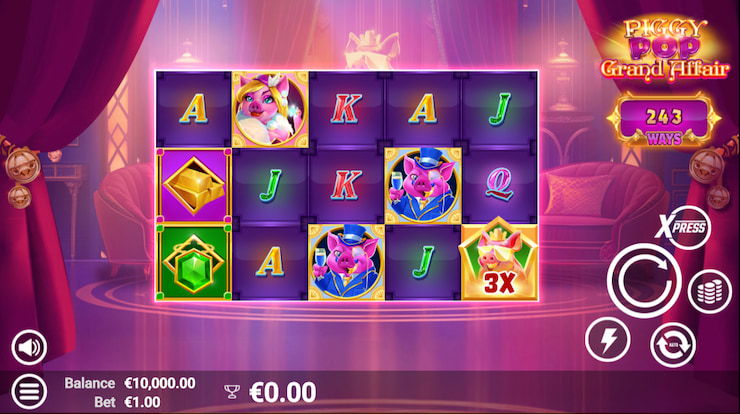 Slot Piggy Pop Grand Affair Slot