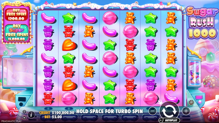 Sugar Rush 1000 Pokie