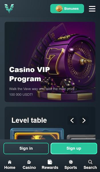 Vave VIP program