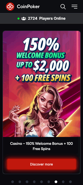 CoinPoker Casino Welcome Offer