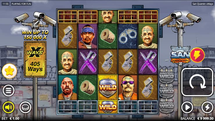 San Quentin xWays online slot for real money