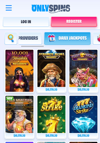 Onlyspins inclave casino sites