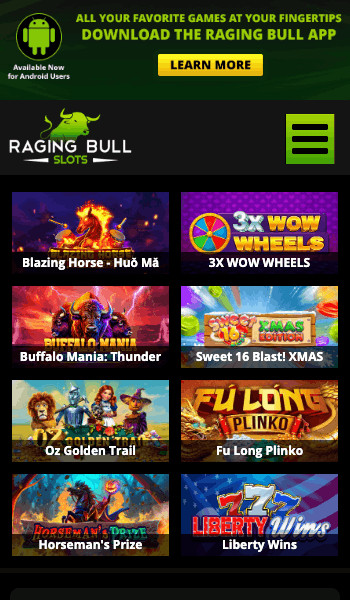 Raging Bull games