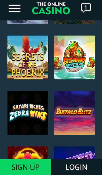 the online casino slots