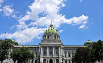 SGLA Sets Sights on Pennsylvania and Virginia in Sweepstakes Casino Legalization Effort Pennsylvania State Capitol building in Harrisburg.